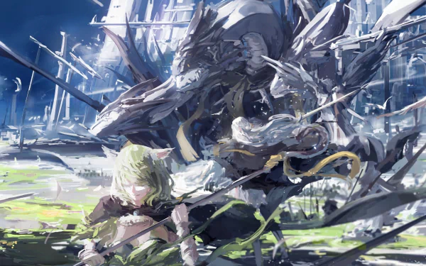 Anime Pixiv Fantasia Fallen Kings HD Desktop Wallpaper | Background Image