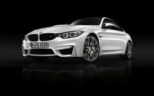 car grand tourer white car BMW BMW M4 vehicle BMW M4 Coupe HD Desktop Wallpaper | Background Image