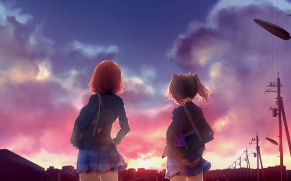Anime Love Live! Maki Nishikino Nico Yazawa HD Wallpaper | Background Image
