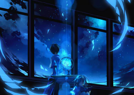 Anime night anime night HD Desktop Wallpaper | Background Image