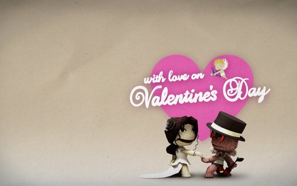 Video Game LittleBigPlanet Love Valentine's Day HD Wallpaper | Background Image