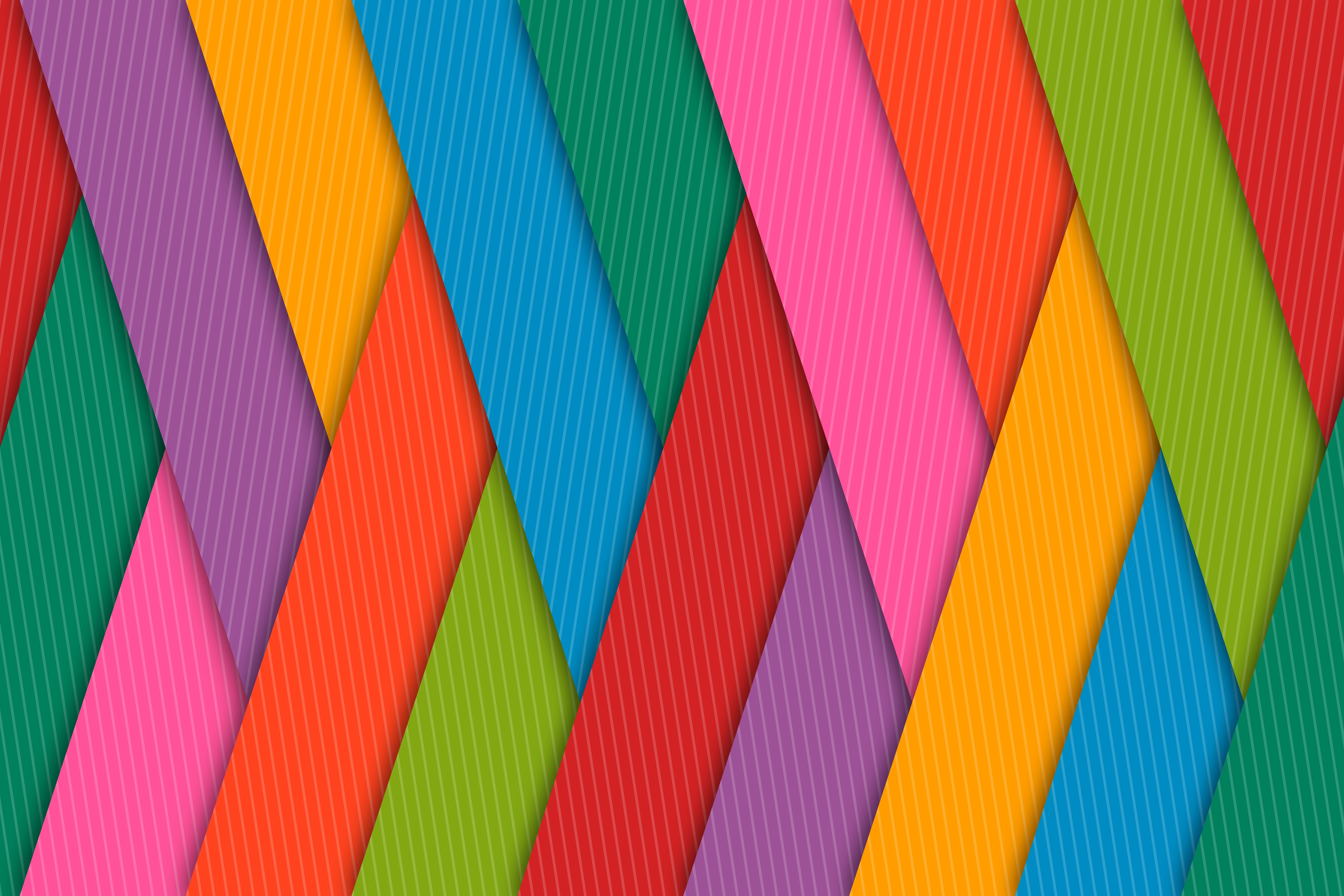 Weave of color  5k Retina Ultra HD Wallpaper Background 