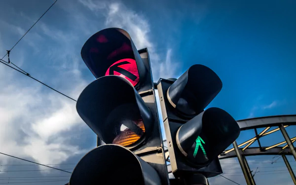 man made street light HD Desktop Wallpaper | Background Image