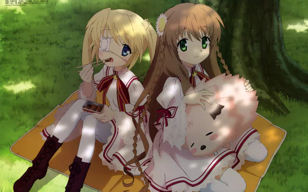 Shizuru Nakatsu Kotori Kanbe Anime Rewrite HD Desktop Wallpaper | Background Image