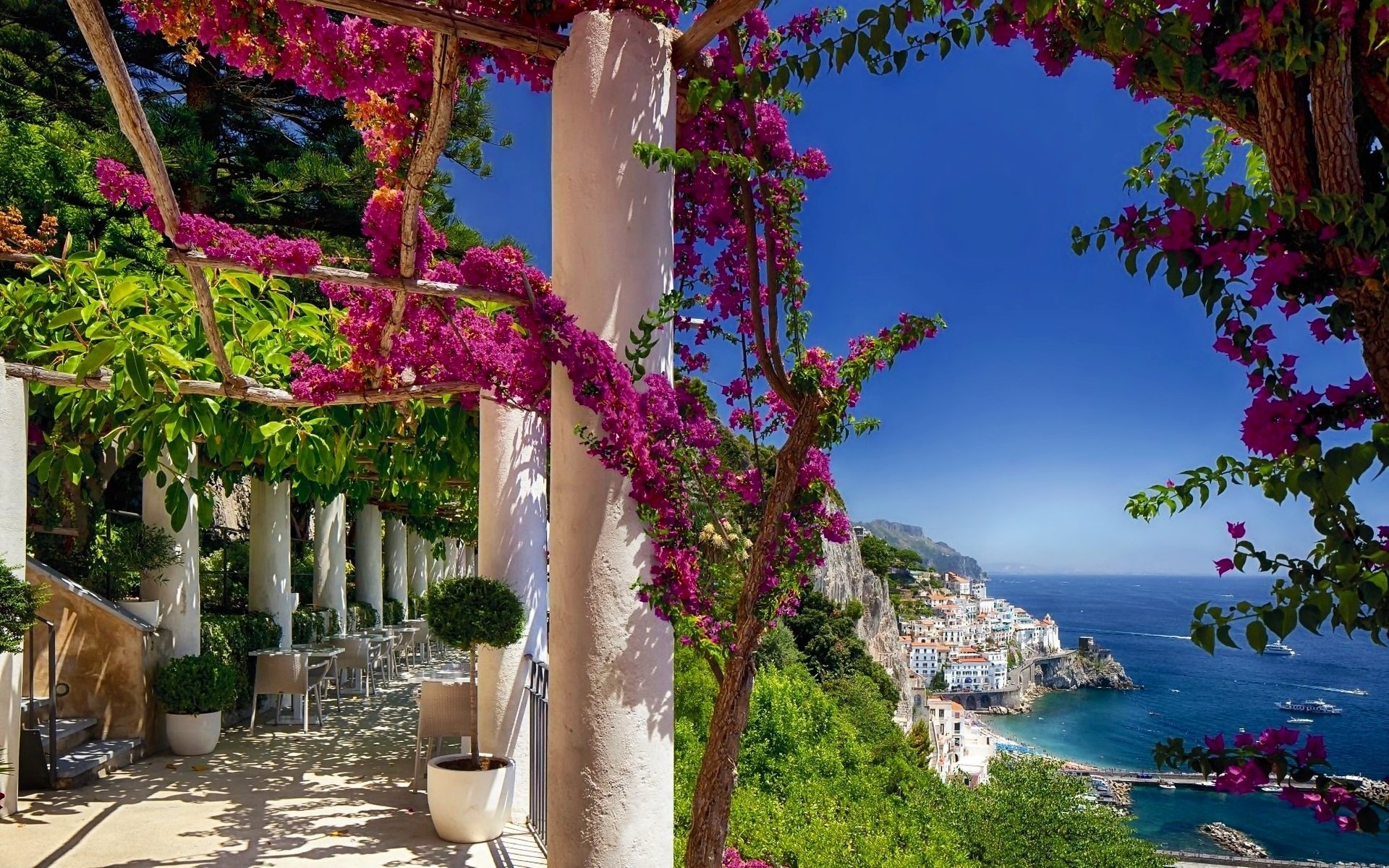 Amalfi Coast Italy Desktop Wallpaper