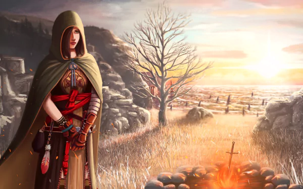 field cape video game Dark Souls II HD Desktop Wallpaper | Background Image