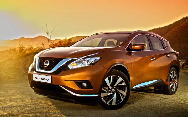 orange car car SUV Nissan vehicle nissan murano HD Desktop Wallpaper | Background Image