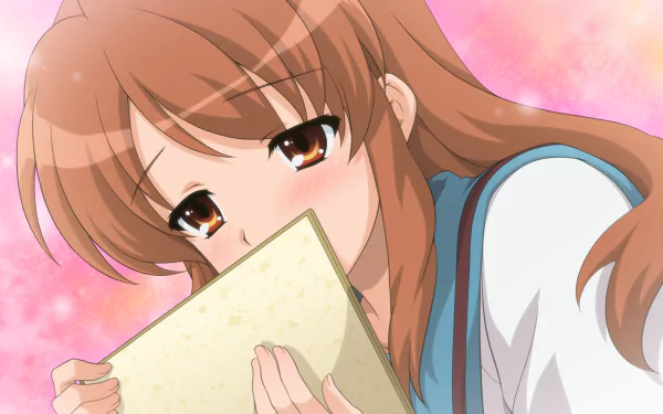 Suzumiya Haruhi no Yuuutsu Mikuru Asahina Anime The Melancholy of Haruhi Suzumiya HD Desktop Wallpaper | Background Image