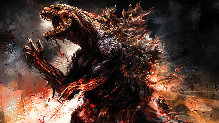 fantasy Godzilla HD Desktop Wallpaper | Background Image