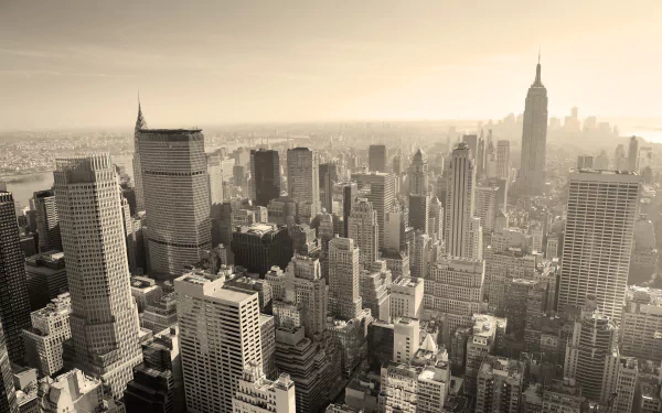 sepia man made New York HD Desktop Wallpaper | Background Image