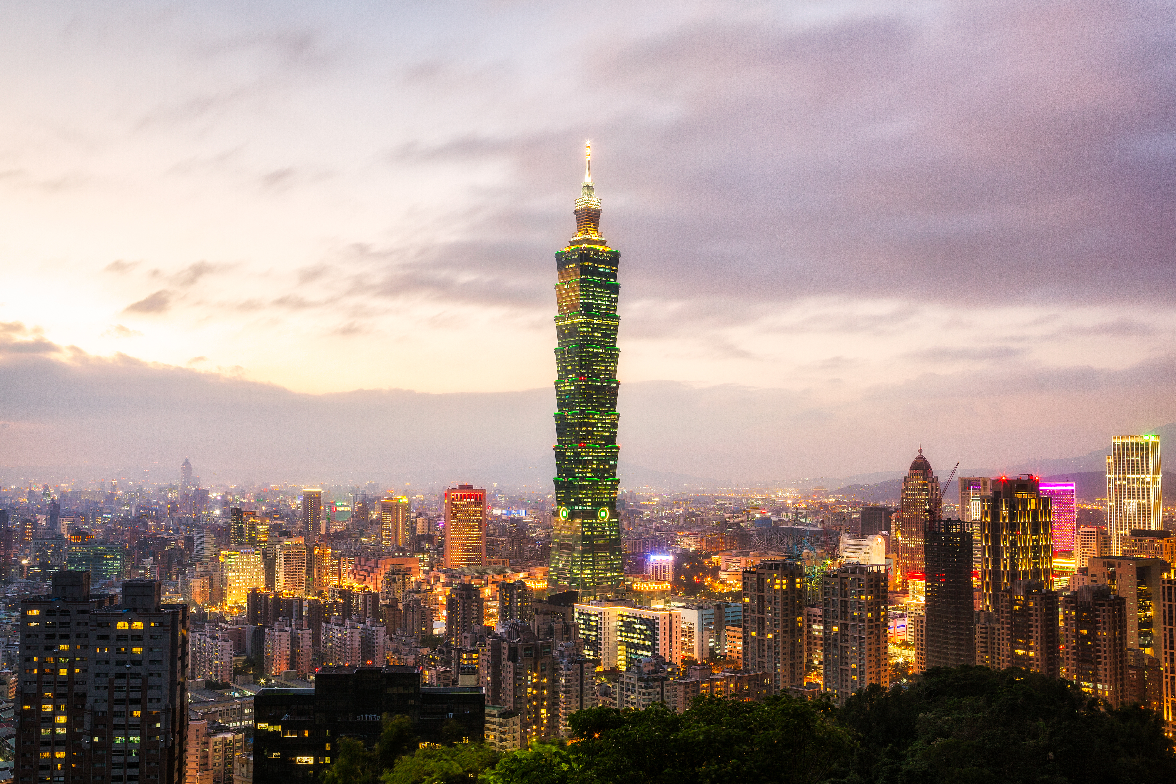 Man Made Taipei 101 HD Wallpaper | Background Image