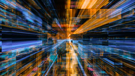 Abstract digital light HD Desktop Wallpaper | Background Image