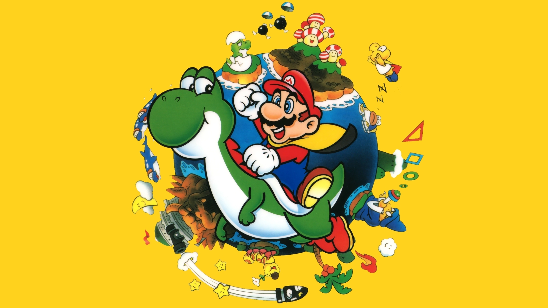 Super Mario World Wallpaper