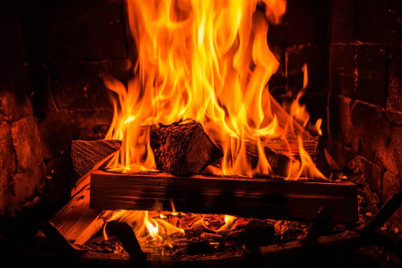 fireplace photography fire HD Desktop Wallpaper | Background Image
