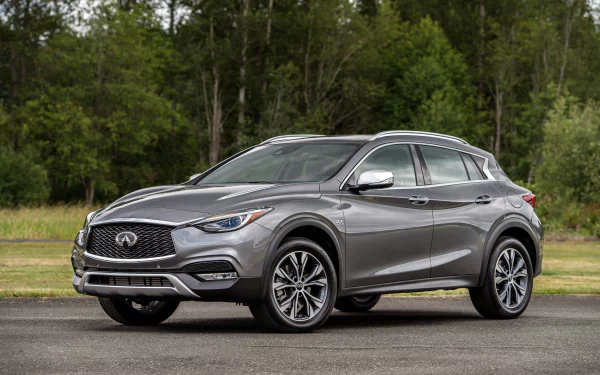 silver car car Infiniti vehicle Infiniti Q30 HD Desktop Wallpaper | Background Image