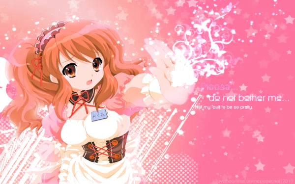 Mikuru Asahina Anime The Melancholy of Haruhi Suzumiya HD Desktop Wallpaper | Background Image