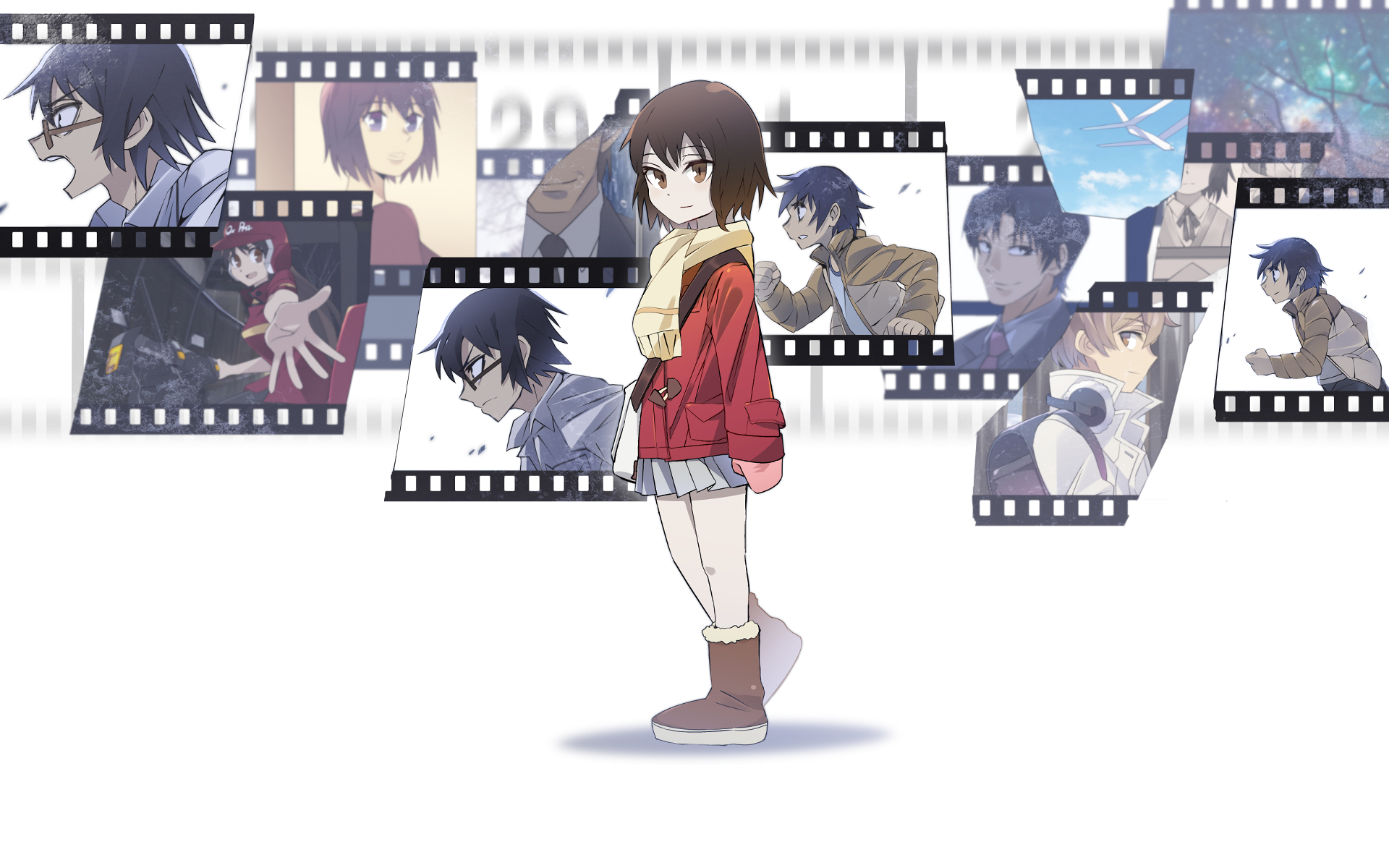 Download Erased Anime Satoru Kayo Sachiko Wallpaper