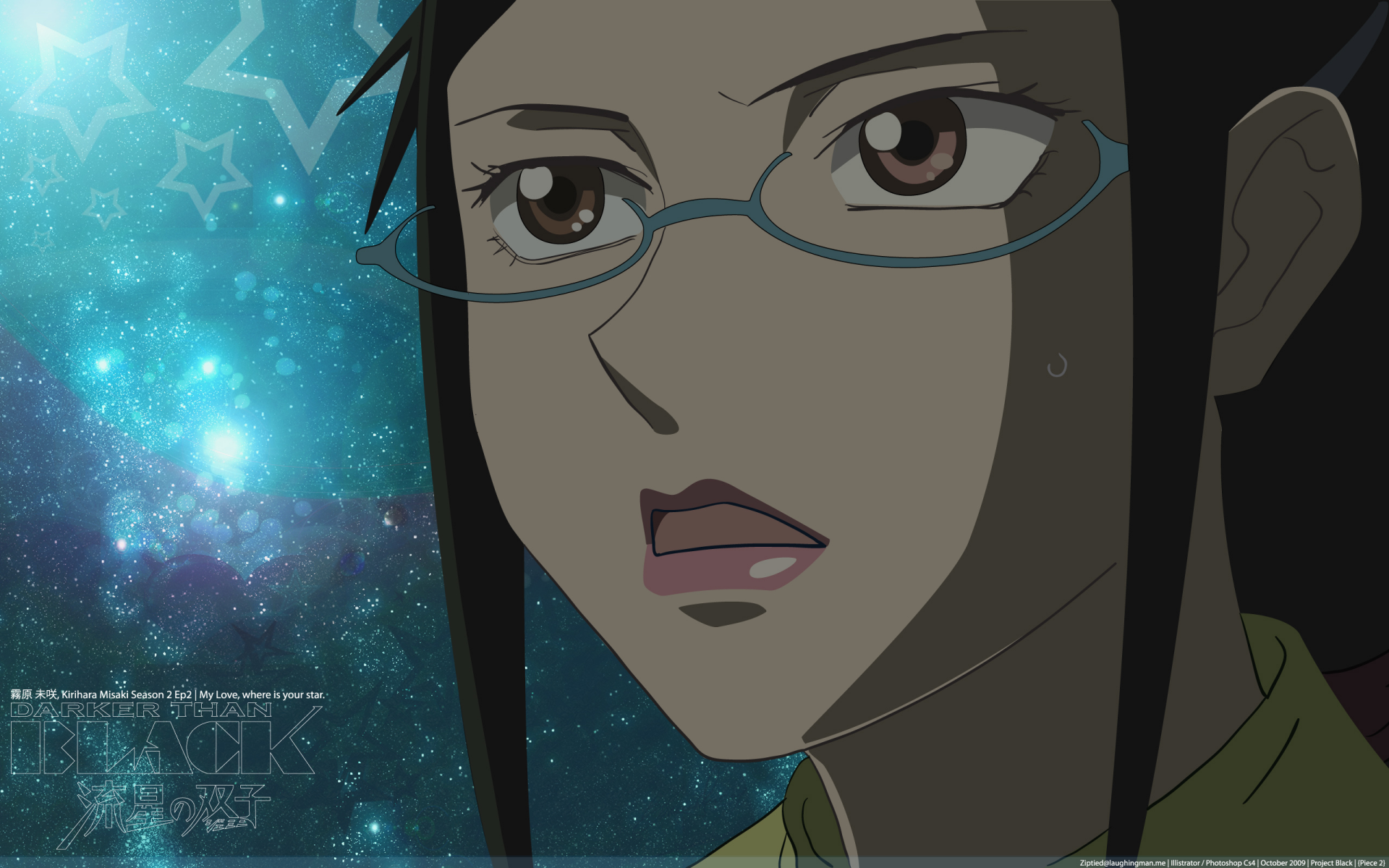 Download Misaki Kirihara Anime Darker Than Black HD Wallpaper
