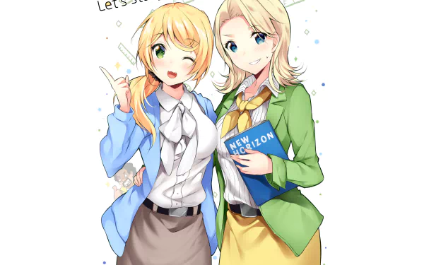 Ellen Baker Anime New Horizon HD Desktop Wallpaper | Background Image