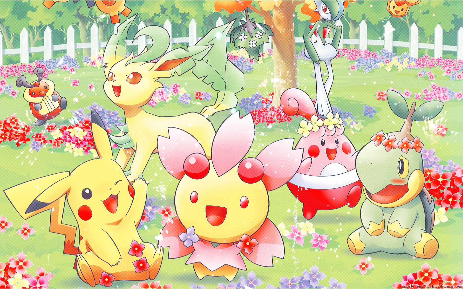 Pokémon Spring by ihearted