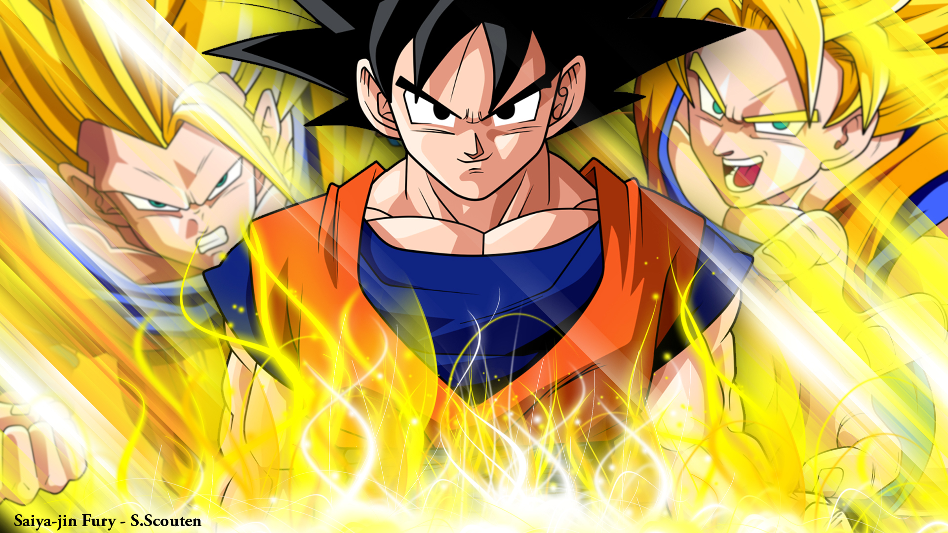 Goku Dragon Ball Super Saiyan Wallpaper For Chromebook