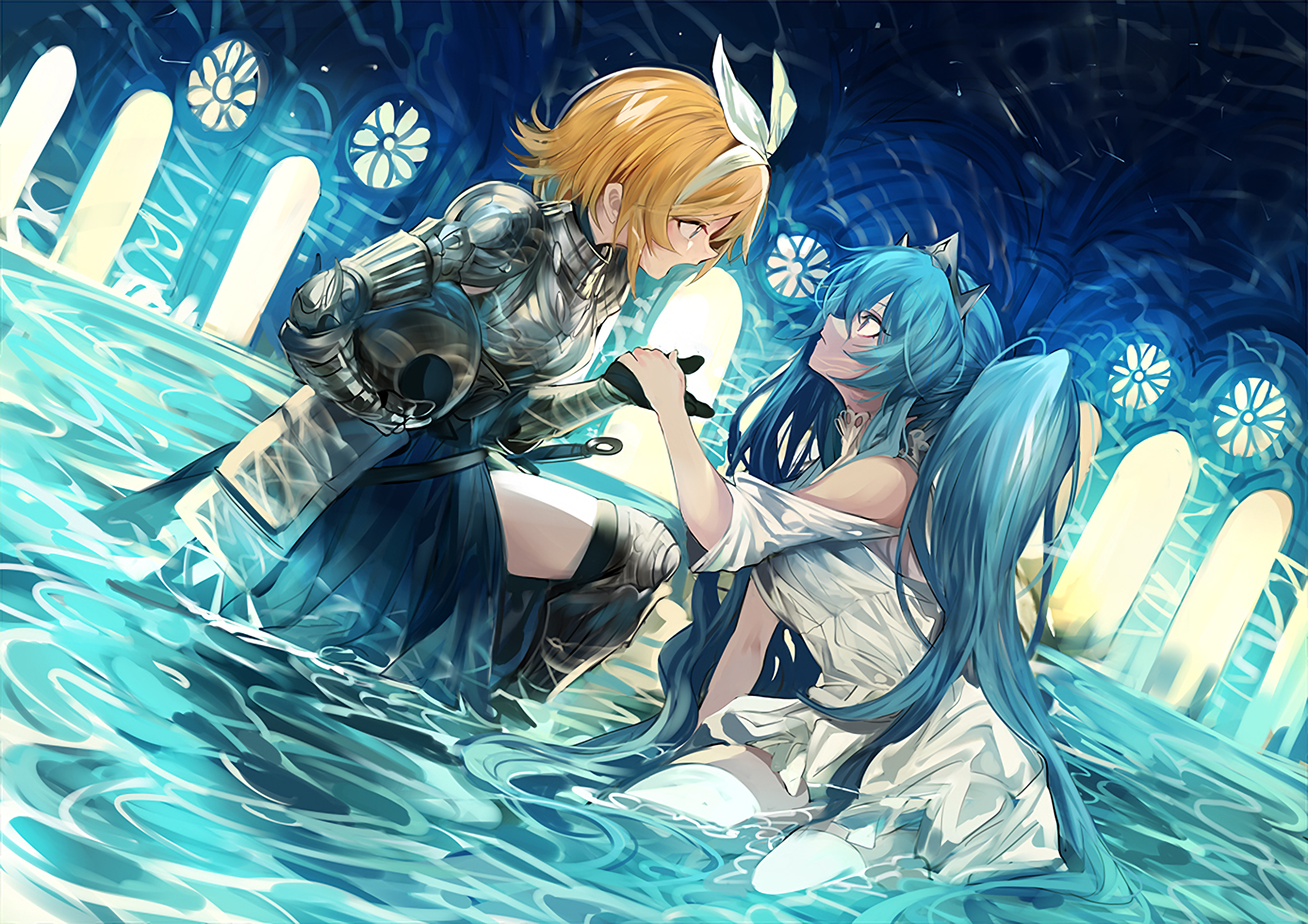 water armor anime