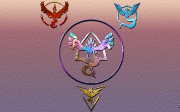 Video Game Pokémon GO Pokémon Team Mystic Team Valor Team Instinct Team Harmony Lugia Moltres Zapdos Articuno Papel de Parede HD | Plano de Fundo