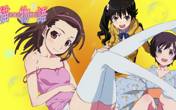 Anime Monogatari (Series) Karen Araragi Tsukihi Araragi Nadeko Sengoku HD Wallpaper | Background Image