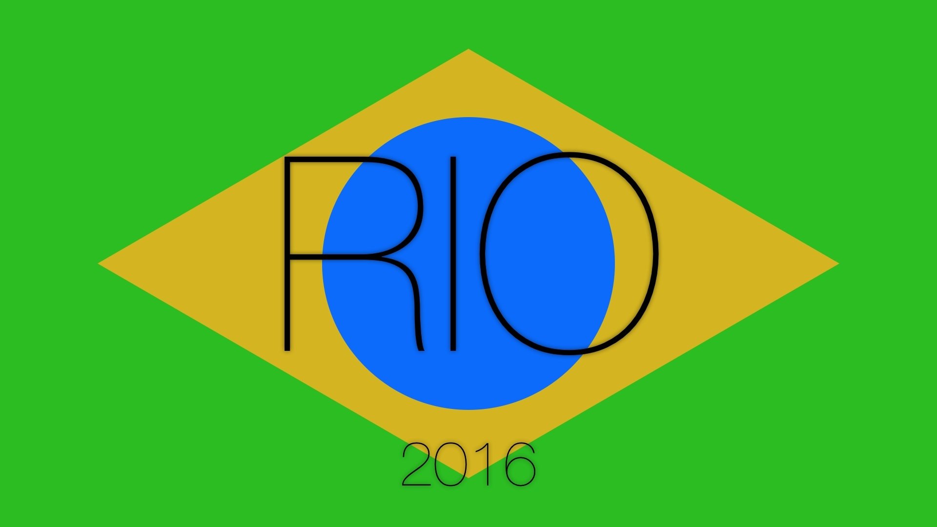 Download Flag Of Brazil Flag Olympic Games Summer Olympics Rio 2016 Sports  HD Wallpaper