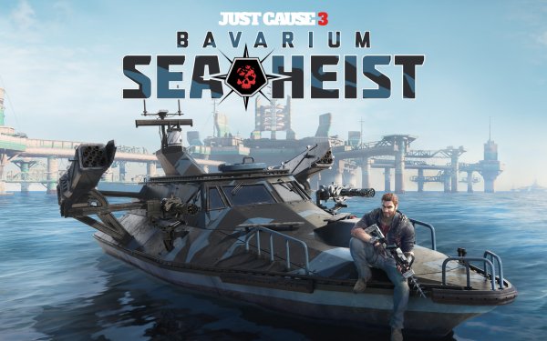Video Game Just Cause 3 Just Cause Just Cause 3: Bavarium Sea Heist Rico Rodriguez HD Wallpaper | Background Image