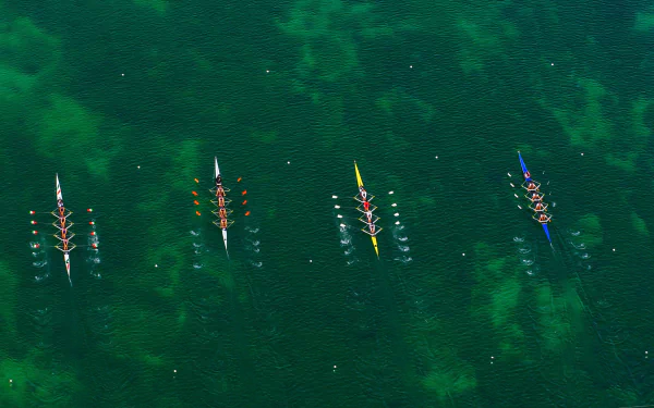 kayak Rowing Sports HD Desktop Wallpaper | Background Image