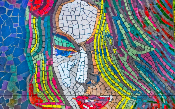 colors artistic mosaic HD Desktop Wallpaper | Background Image
