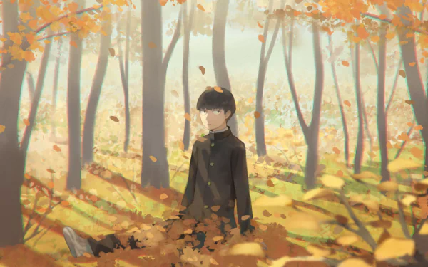 Shigeo Kageyama Anime Mob Psycho 100 HD Desktop Wallpaper | Background Image