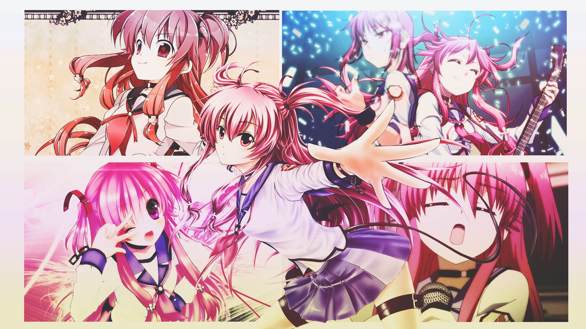 Download Anime Angel Beats! HD Wallpaper by DinocoZero