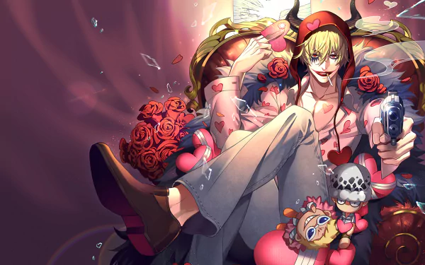 Donquixote Rosinante (Corazon) Anime One Piece HD Desktop Wallpaper | Background Image