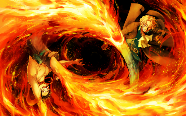 Anime One Piece Portgas D. Ace Sabo HD Wallpaper | Background Image
