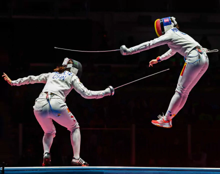 fencing Sports HD Desktop Wallpaper | Background Image