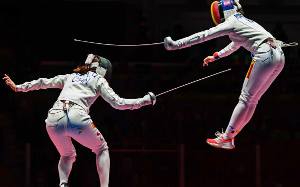 fencing Sports HD Desktop Wallpaper | Background Image