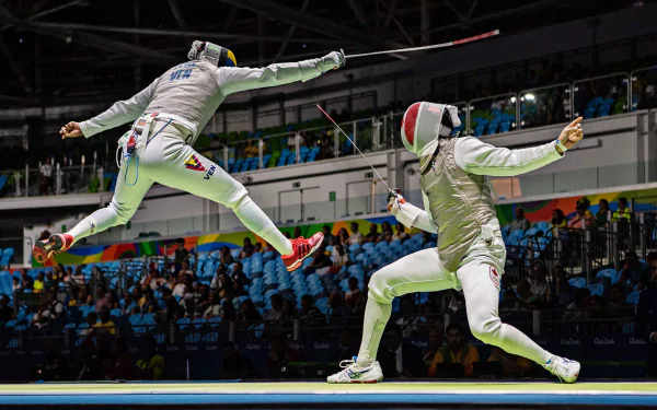 fencing Sports HD Desktop Wallpaper | Background Image