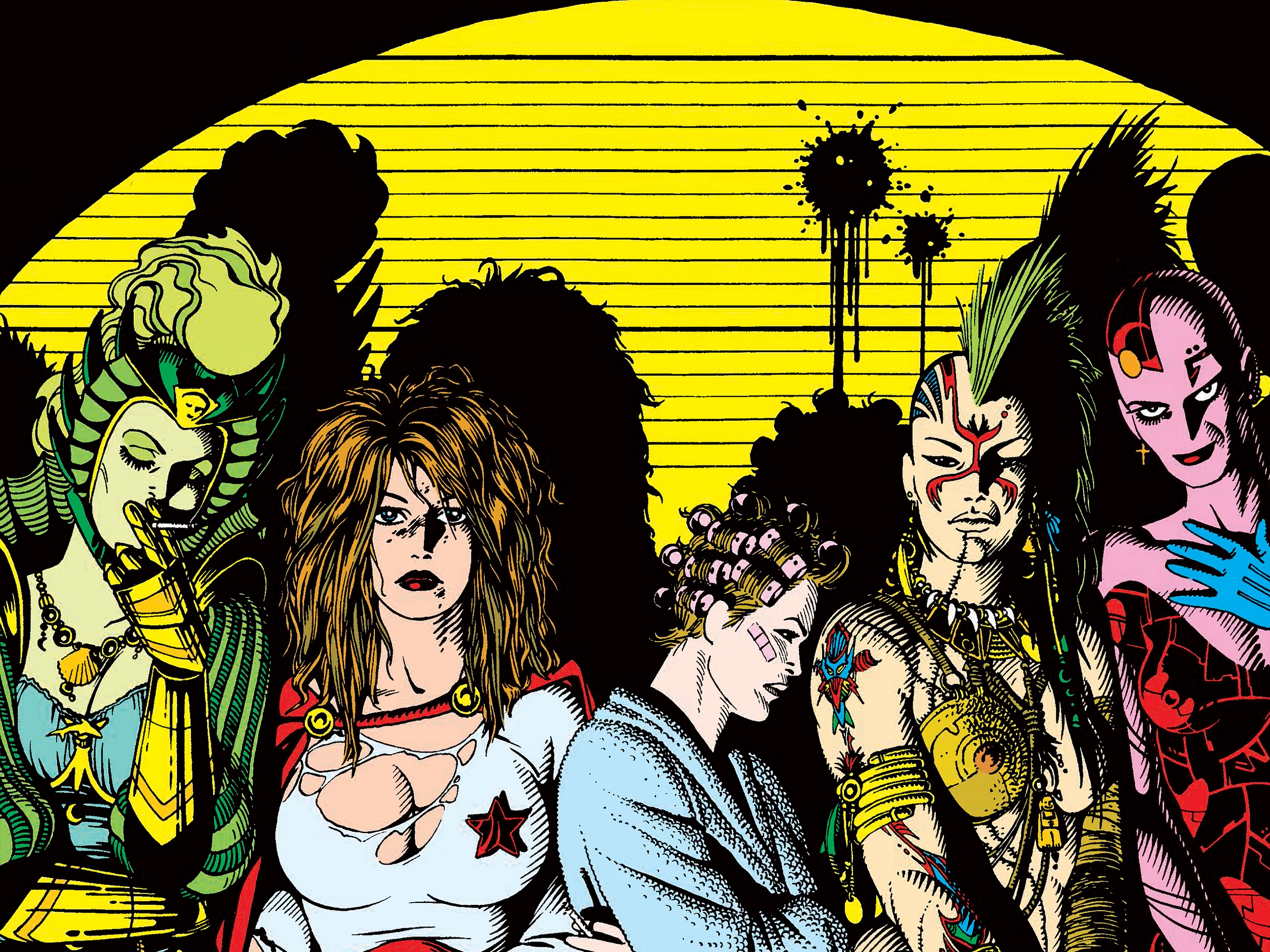 Comics Love and Rockets HD Wallpaper Background Image. 