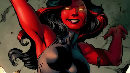 Red She-Hulk Comic She-Hulk HD Desktop Wallpaper | Background Image