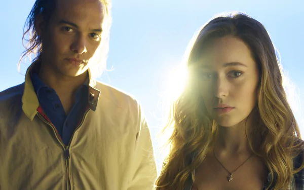 Nick Clark Frank Dillane Alicia Clark Alycia Debnam Carey TV Show Fear the Walking Dead HD Desktop Wallpaper | Background Image