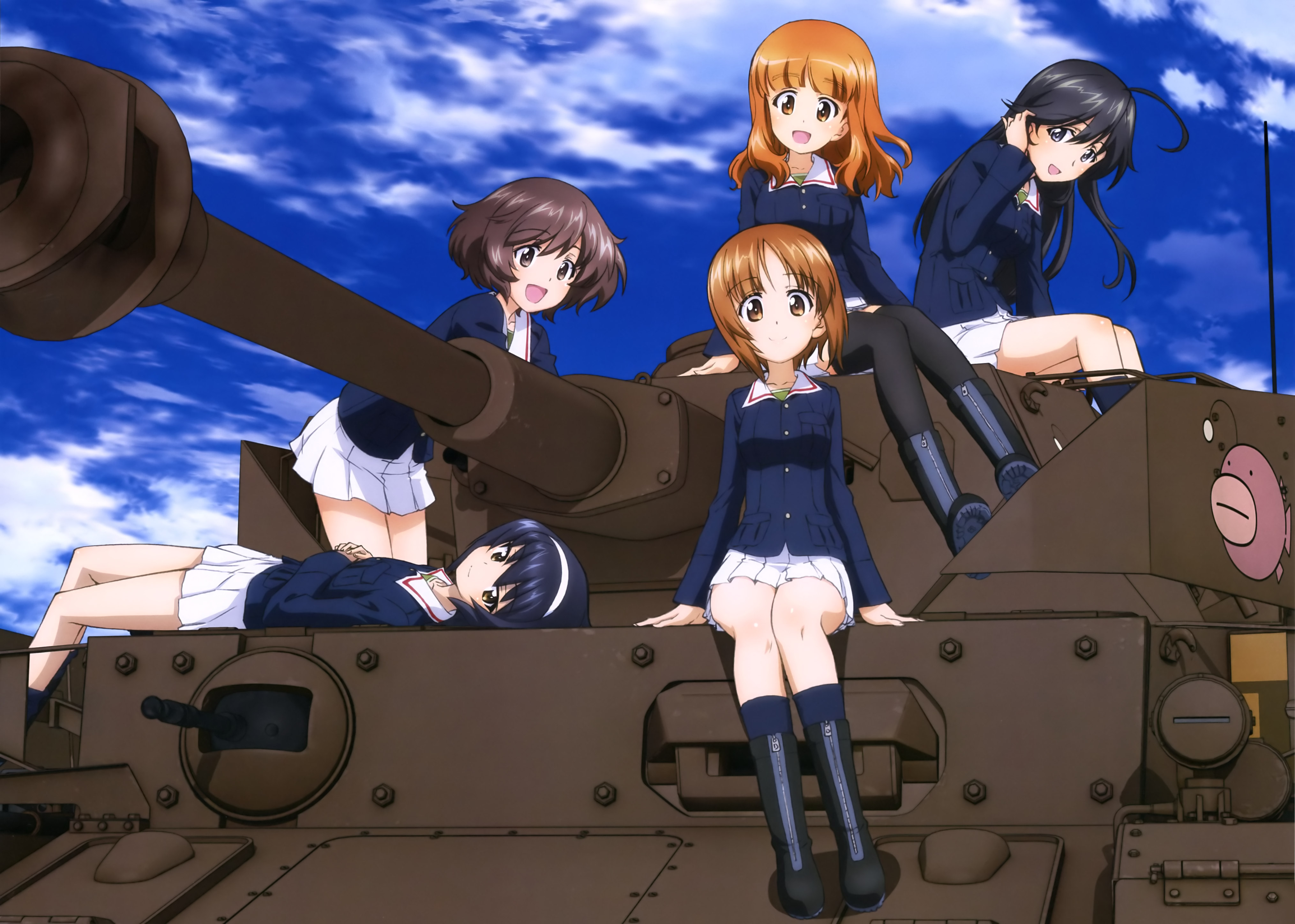 Download Anime Girls Und Panzer 4k Ultra HD Wallpaper
