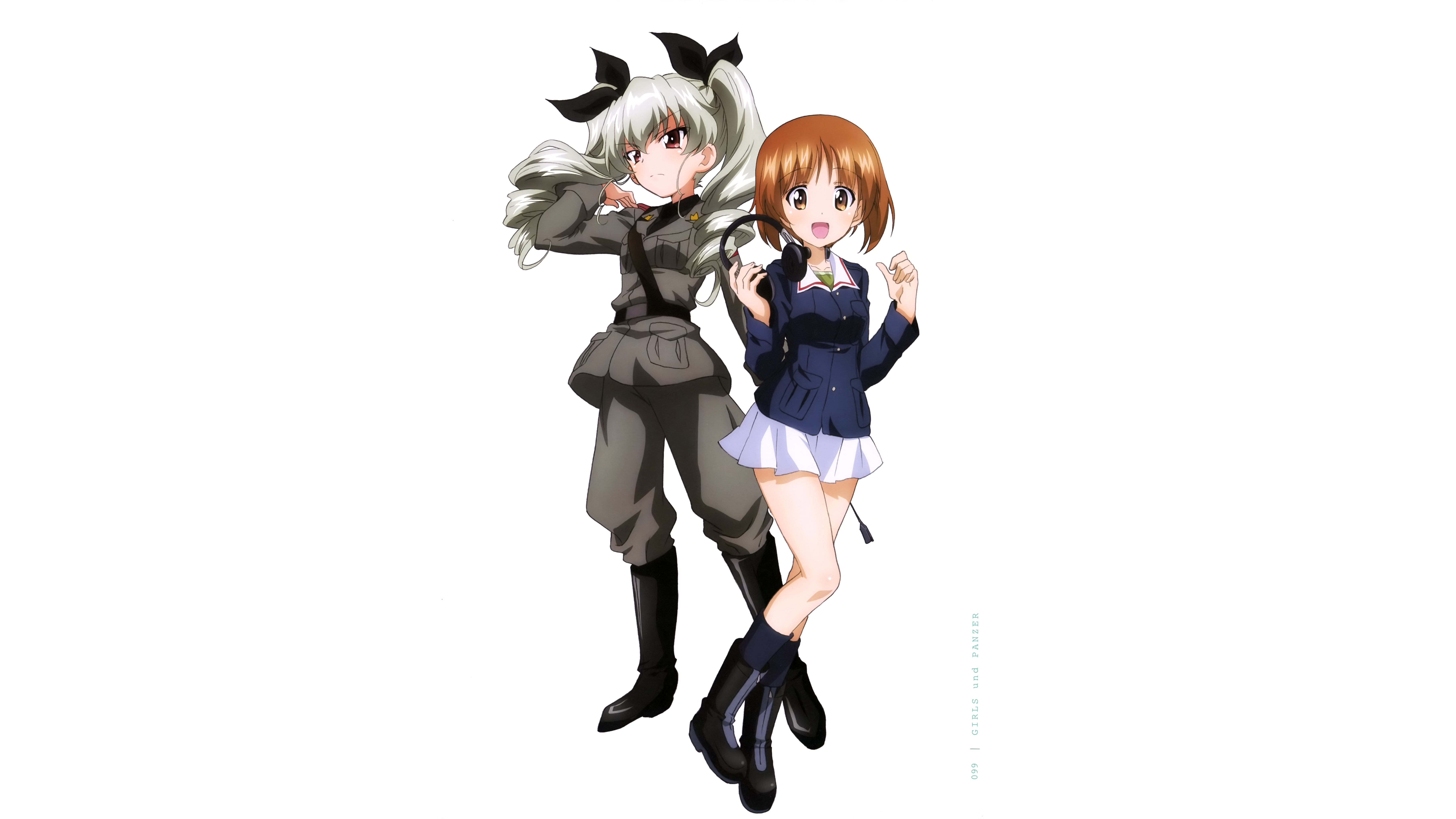 Anime Girls und Panzer 4k Ultra HD Wallpaper