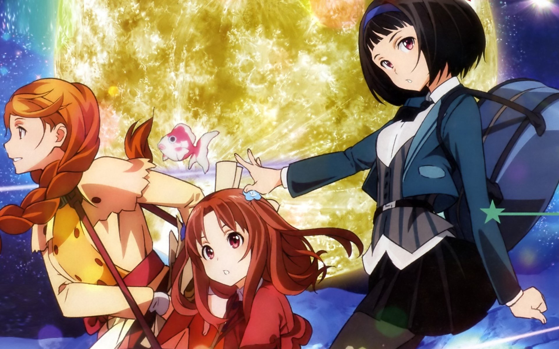 Download Anime Galilei Donna HD Wallpaper