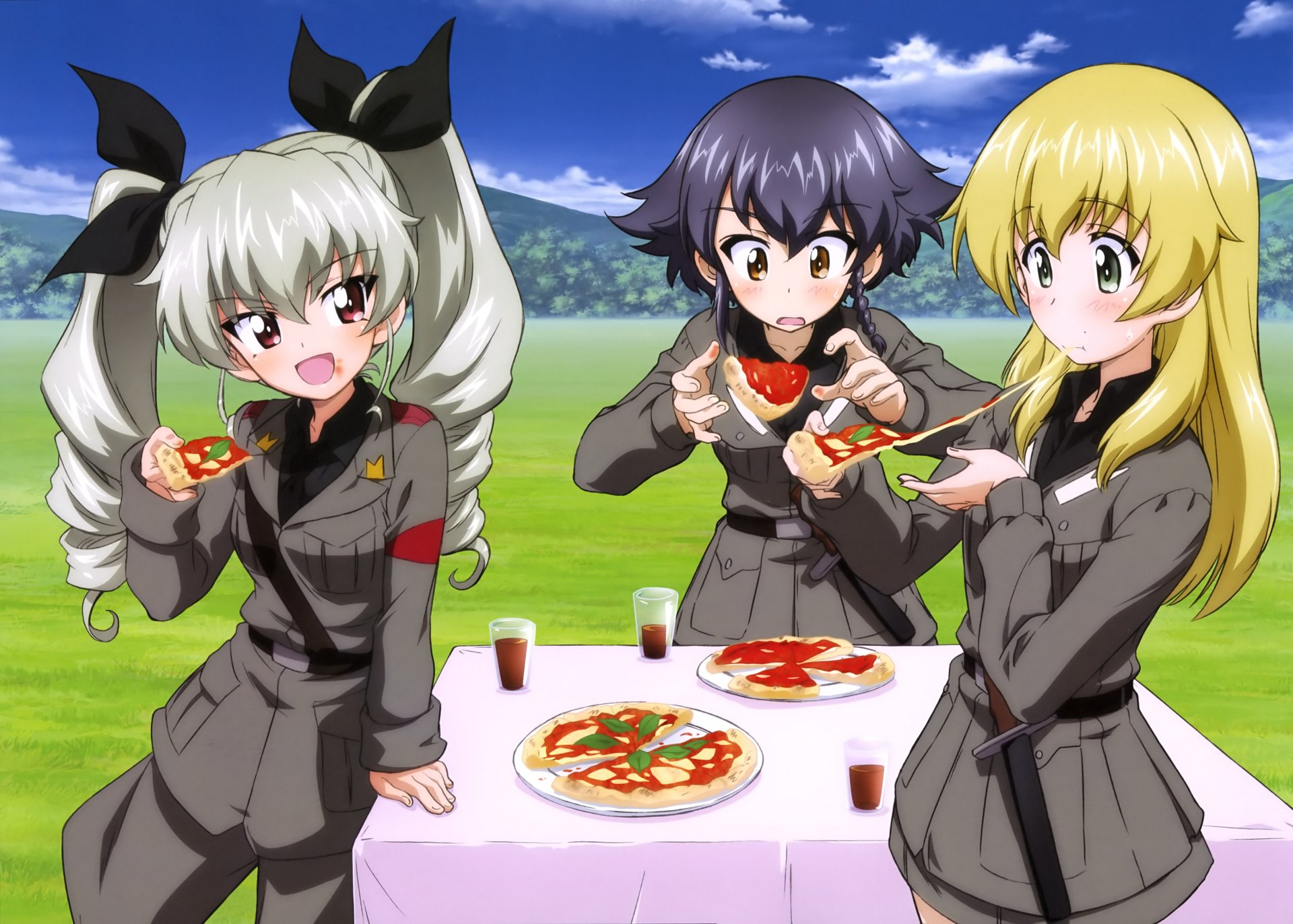 Download Anime Girls Und Panzer  4k Ultra HD Wallpaper