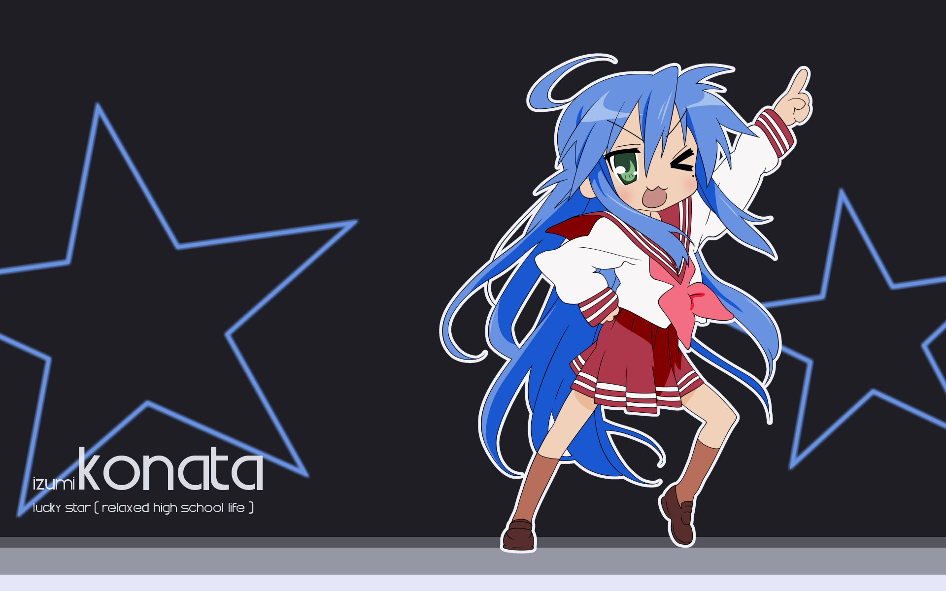Download Konata Izumi Anime Lucky Star HD Wallpaper