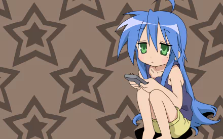 Konata Izumi Anime Lucky Star HD Desktop Wallpaper | Background Image