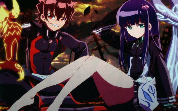 Anime Twin Star Exorcists Rokuro Enmadou Benio Adashino HD Wallpaper | Background Image