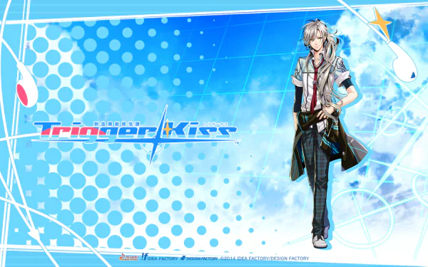 Anime Nekketsu Inou Bukatsu-tan Trigger Kiss HD Desktop Wallpaper | Background Image